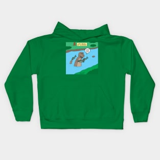 T-Rex Noodling Kids Hoodie